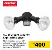 Eurolux 150W 2 Light Security Light With Sensor