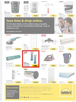 Builders Kitwe : Get It Done With Great Deals On Quality Products (21 March - 10 April 2023), page 2