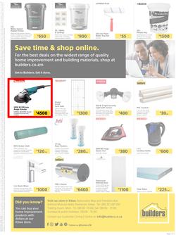 Builders Kitwe : Get It Done With Great Deals On Quality Products (21 March - 10 April 2023), page 2