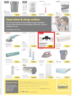 Builders Kitwe : Get It Done With Great Deals On Quality Products (21 March - 10 April 2023), page 2