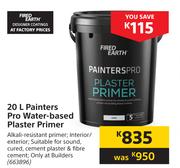 Fired Earth Painters Pro Water-Based Plaster Primer-20Ltr