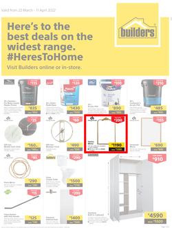 Builders Kitwe : Here's To The Best Deals On The Widest Range (22 March - 11 April 2022), page 1