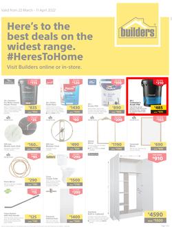 Builders Kitwe : Here's To The Best Deals On The Widest Range (22 March - 11 April 2022), page 1