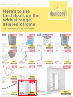Builders Kitwe : Here's To The Best Deals On The Widest Range (22 March - 11 April 2022), page 1