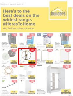 Builders Kitwe : Here's To The Best Deals On The Widest Range (22 March - 11 April 2022), page 1