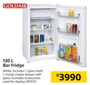 Goldair 130Ltr Bar Fridge 611515