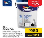 Dulux 20L Acrylic PVA