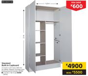 Home&Kitchen Standard Built-In Cupboard 2.1m x 1.22m x 500mm