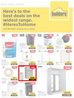 Builders Lusaka & Makeni : Here's To The Best Deals On The Widest Range (22 March - 11 April 2022), page 1