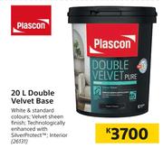 Plascon 20L Double Velvet Base
