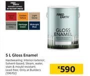 Fired Earth 5L Gloss Enamel