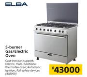 Elba 5 Burner Gas/Electric Oven
