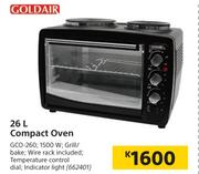 Goldair 26L Compact Oven GCO-260