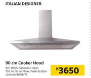 Italian Designer 90cm Cooker Hood IDC-900S 