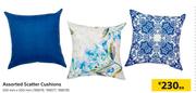 Assorted Scatter Cushions-500mm x 500mm Each