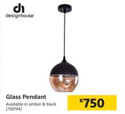 Design House Glass Pendant