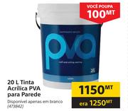 Tinta Acrilica PVA para Parede-20L