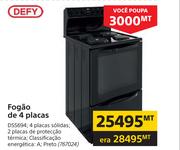 Defy Fogao de 4 Placas