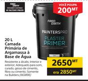 Fired Earth Camada Primaria de Argamassa de Base de Agua-20L