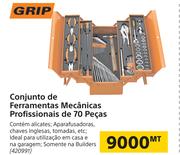 Grip Conjunto de Ferramentas Mecanicas Profissionais de 70 Pecas