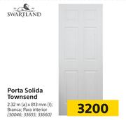 Swartland Porta Solida Townsend-2.32m (a) x 813mm (l)