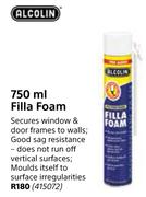 Alcolin Filla Foam-750ml