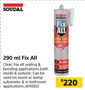 Soudal Fix All-290ml
