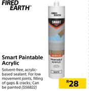 Fired Earth Smart Paintable Acrylic