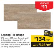 Legong Tile Range-250mm x 500mm Per Sqm