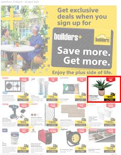 Builders : Save More, Get More (21 March - 24 April 2023), page 1