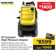 Karcher K7 Compact High Pressure Cleaner 