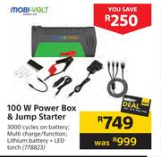 Mobi Volt 100W Power Box & Jump Starter