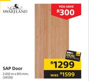 Swartland Sap Door-2032m x 813mm