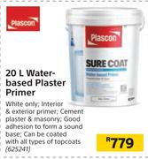 Plascon 20L Water Based Plaster Primer