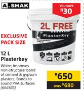 A.Shak 12L Plasterkey
