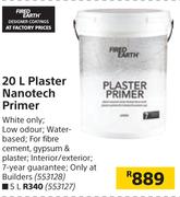 Fired Earth 20L Plaster Nanotech Primer