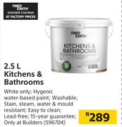 Fired Earth 2.5L Kitchens & Bathrooms
