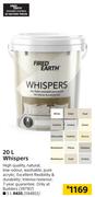 Fired Earth 20L Whispers
