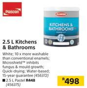 Plascon 2.5L Kitchens & Bathrooms