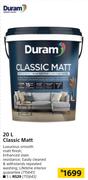 Duram 20L Classic Matt