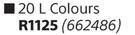 Dulux 20L Acrylic PVA (Colours)