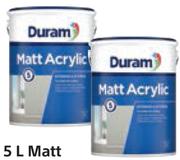 Duram 5L Matt Acrylic PVA-Each