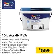Dulux 10L Acrylic PVA