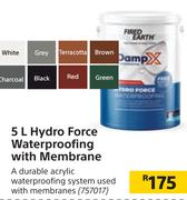 Fired Earth 5L Hydro Force Waterproofing With Membrane