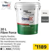 Fired Earth Damp X 20L Fibre Force