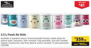 Fired  Earth 2.5L Fresh Air Kids-Each