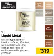 Fired Earth 1L Liquid Metal