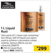 Fired Earth 1L Liquid Rust