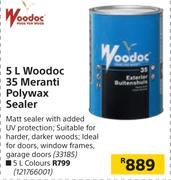 Woodoc 35 Meranti Polywax Sealer-5Ltr