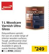 Plascon Woodcare Varnish Ultra Gloss-5Ltr